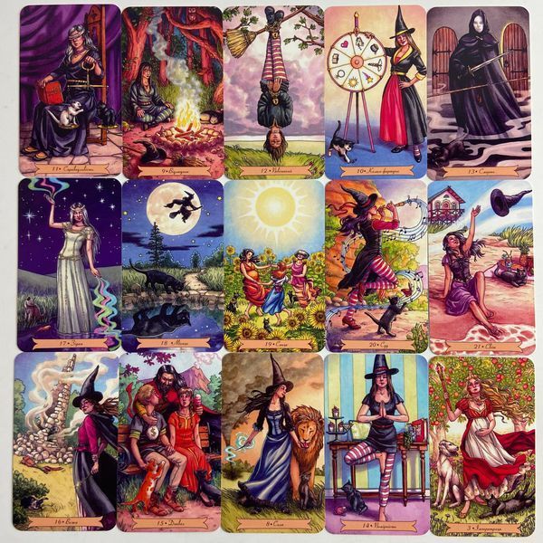 Таро Повседневное Таро Ведьм, Everyday Witch Tarot (Украинская версия) TR-B-751 BTR-B-751 фото