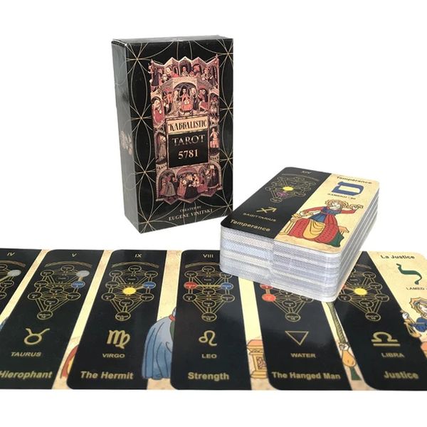 Карти таро - Каббалістичне 5781, зменшена (Kabbalistic Tarot 5781) TR-B-485 фото