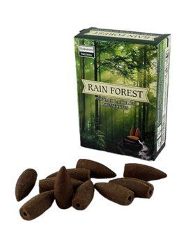 Арома-конусы с обратным потоком Rain Forest Backflow Dhoop Cones, Darshan (Дождь в лесу) BZP-644 BZP-644 фото