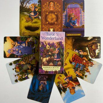 Таро В стране чудес, Барбара Мур, уменьшенная (Tarot in Wonderland) TR-B-434 BTR-B-434 фото