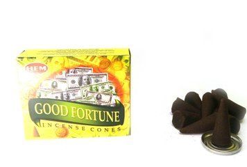 Арома-конуси Good Fortune Dhoop Cones, HEM (Удача, фортуна) ZP-738 BZP-738 фото