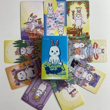 Таро Пухлой Булочки, уменьшенная (Chubby Bunny Tarot) TR-B-436 BTR-B-436 фото