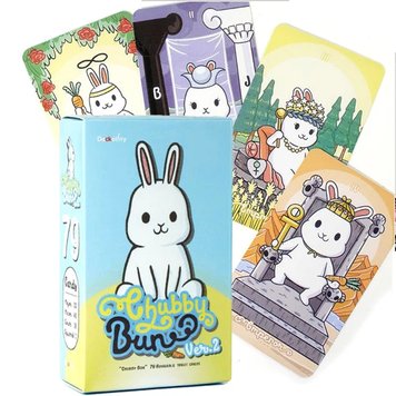 Карти таро - Пухкої Булочки, зменшена (Chubby Bunny Tarot) TR-B-436 фото