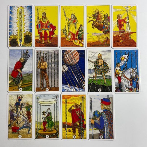 Таро Робіна Вуда, зменшена (The Robin Wood Tarot) BTR-B-491 BTR-B-491 фото