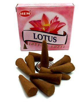 Арома-конуси Lotus Dhoop Cones, HEM (Лотос) ZP-742 BZP-742 фото