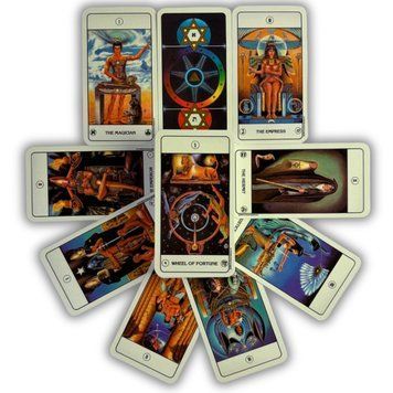 Таро Тота Алистера Кроули, Aleister Crowley Thoth Tarot (Русская версия) BTR-B-825 BTR-B-825 фото