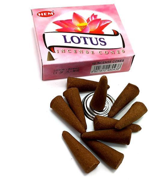 Арома-конусы Lotus Dhoop Cones, HEM (Лотос) BZP-742 BZP-742 фото