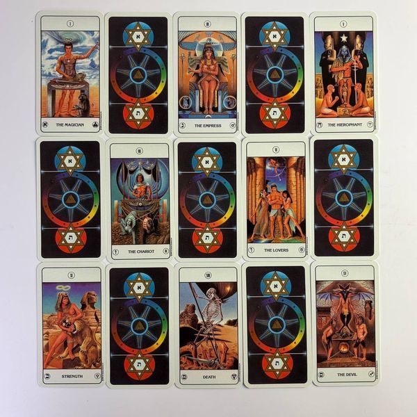 Таро Тота Алистера Кроули, Aleister Crowley Thoth Tarot (Русская версия) BTR-B-825 BTR-B-825 фото