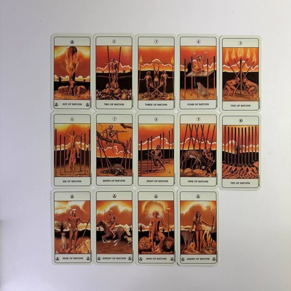 Таро Тота Алистера Кроули, Aleister Crowley Thoth Tarot (Русская версия) BTR-B-825 BTR-B-825 фото