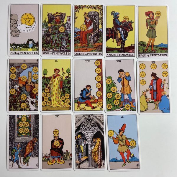 Таро Райдера Уэйта, уменьшенная (The Original Tarot Deck of 78 Cards) TR-B-380 BTR-B-380 фото