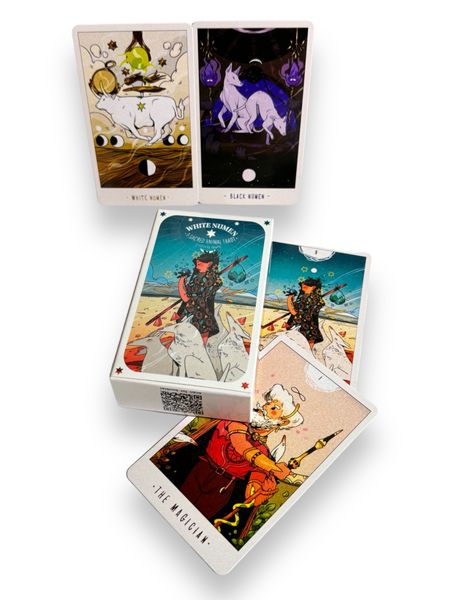 Карти таро - Білого Божества, зменшена (White Numen Tarot) TR-B-329 фото