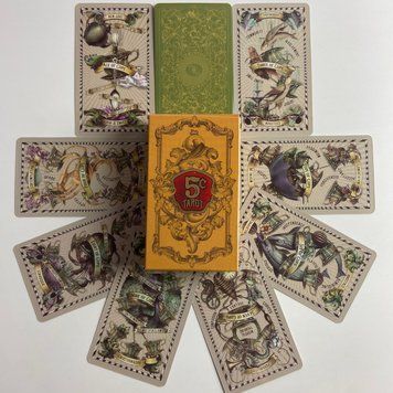 Таро 5-ти центове, зменшена (The 5-cent tarot by Madam Clara) TR-B-345 BTR-B-345 фото