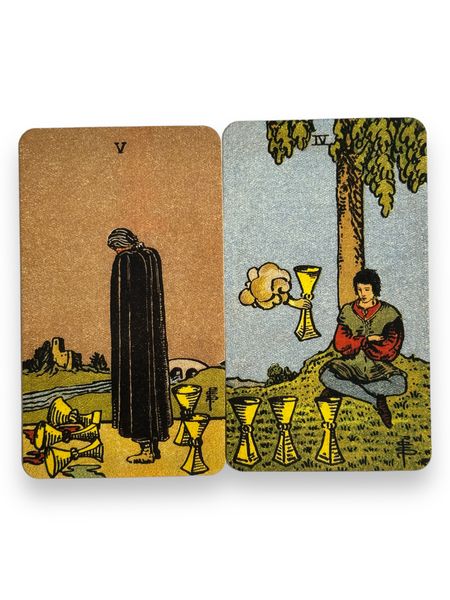 Карты таро - Безрамочное Таро Смита-Уэйта, уменьшенная (Smith-Waite Tarot Deck Borderless) TR-B-402 фото