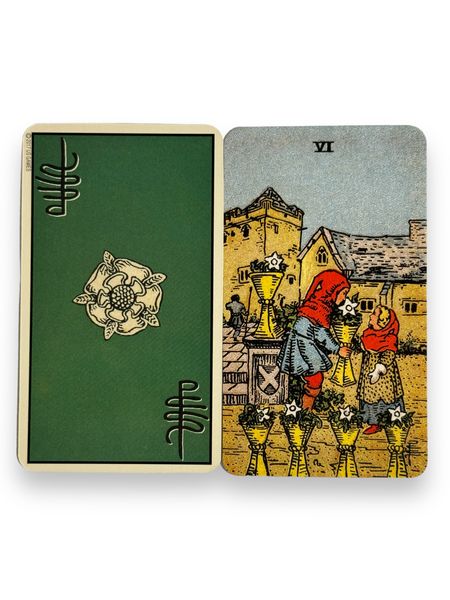 Карты таро - Безрамочное Таро Смита-Уэйта, уменьшенная (Smith-Waite Tarot Deck Borderless) TR-B-402 фото