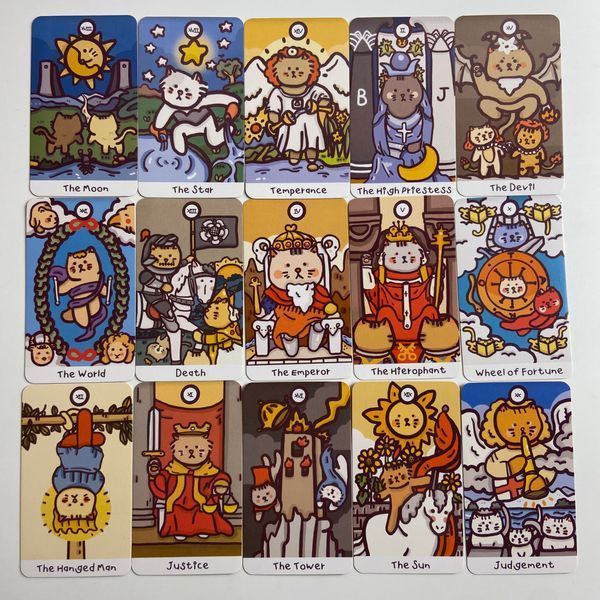 Таро Котяче, зменшена (Cattitude Tarot) BTR-B-527 BTR-B-527 фото