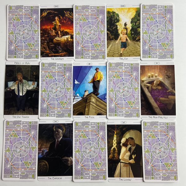 Таро Городское Таро, уменьшенная (The Urban Tarot) TR-B-332 BTR-B-332 фото
