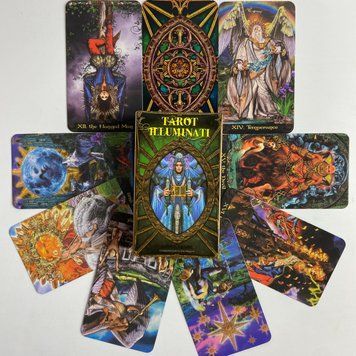 Таро Иллюминатов, уменьшенная (Illuminati Tarot) TR-B-680 BTR-B-680 фото