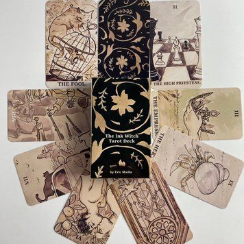 Таро Чорнильної Відьми, зменшена (The Ink Witch Tarot Deck) TR-B-334 BTR-B-334 фото