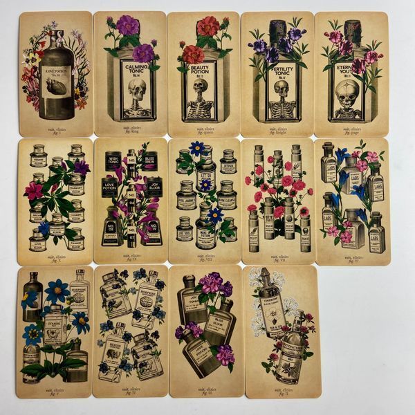 Таро Античной Анатомии, уменьшенная (Antique Anatomy Tarot) BTR-B-394 BTR-B-394 фото