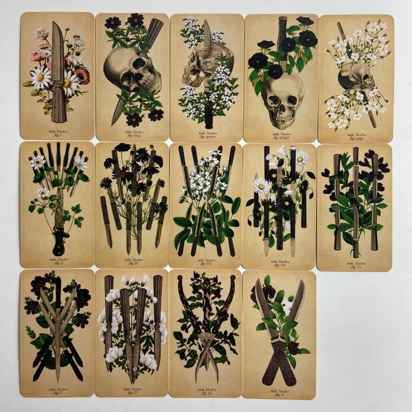 Таро Античной Анатомии, уменьшенная (Antique Anatomy Tarot) BTR-B-394 BTR-B-394 фото