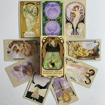 Таро Ефірні Бачення, зменшена (Ethereal Visions Illuminated Tarot) TR-B-395 BTR-B-395 фото