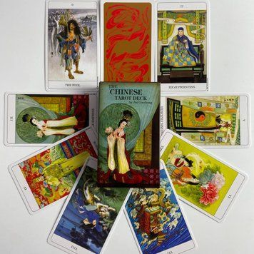 Таро Китайское, уменьшенная (The Chinese Tarot Cards Deck By Jui Guoliang) TR-B-533 BTR-B-533 фото