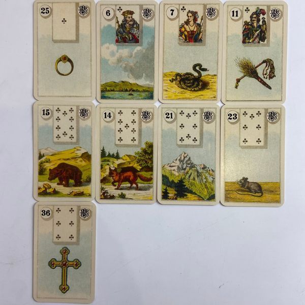 Оракул Большой расклад Ленорман (Grand Tableau Lenormand Oracle) TR-B-718 BTR-B-718 фото