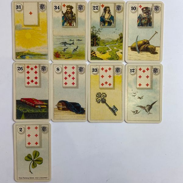 Оракул Большой расклад Ленорман (Grand Tableau Lenormand Oracle) TR-B-718 BTR-B-718 фото