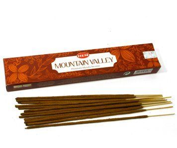 Пилкові пахощі Mountain Valley Premium Masala Incense, Масала HEM (Гірська долина) BZP-965 BZP-965 фото