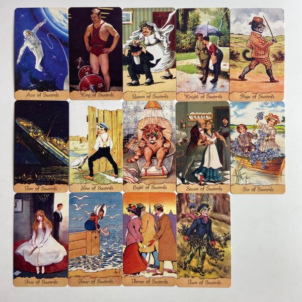 Таро Бабушкиных открыток, уменьшенная (Granny&rsquo;s Postcards Tarot) BTR-B-457 BTR-B-457 фото