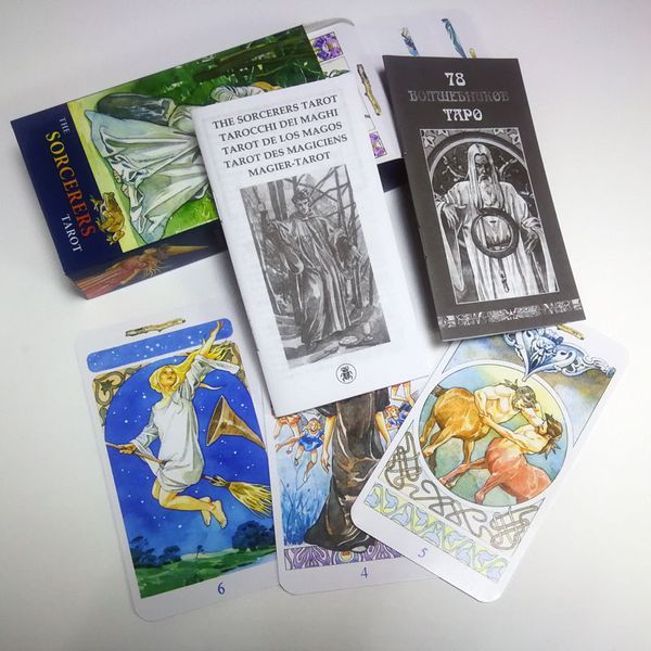 Карти Таро - 78 чарівників (Sorcerers Tarot) cards-taro-45 фото