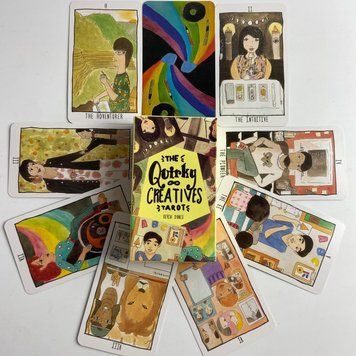 Таро Причудливых Креативщиков, уменьшенная (The Quirky Creatives Tarot) TR-B-406 BTR-B-406 фото