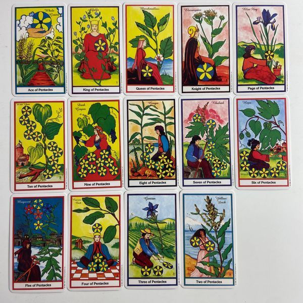Таро Трав, зменшена (Herbal Tarot) BTR-B-349 BTR-B-349 фото