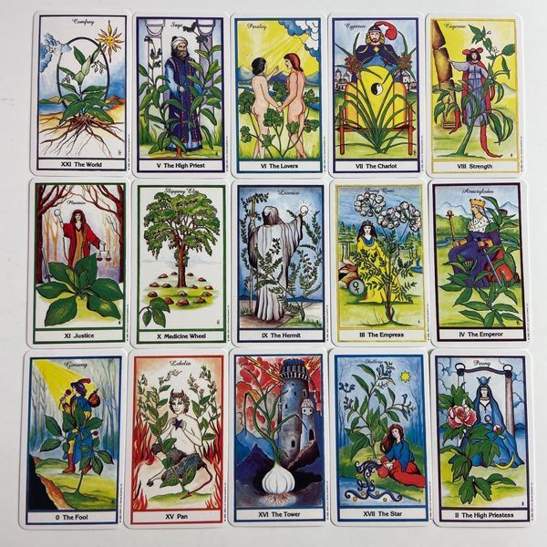 Таро Трав, зменшена (Herbal Tarot) BTR-B-349 BTR-B-349 фото