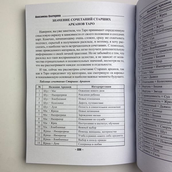 Книга Діагностика на Таро, Відьма чорна ніч (Анісімова Катерина) BTR-B-252 BTR-B-252 фото