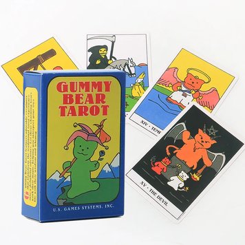 Карти таро - Ведмедиків Гаммі, зменшена (Gummy Bear Tarot) TR-B-350 фото