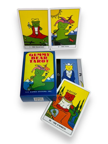 Карти таро - Ведмедиків Гаммі, зменшена (Gummy Bear Tarot) TR-B-350 фото