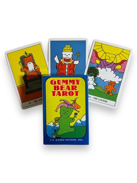 Карти таро - Ведмедиків Гаммі, зменшена (Gummy Bear Tarot) TR-B-350 фото