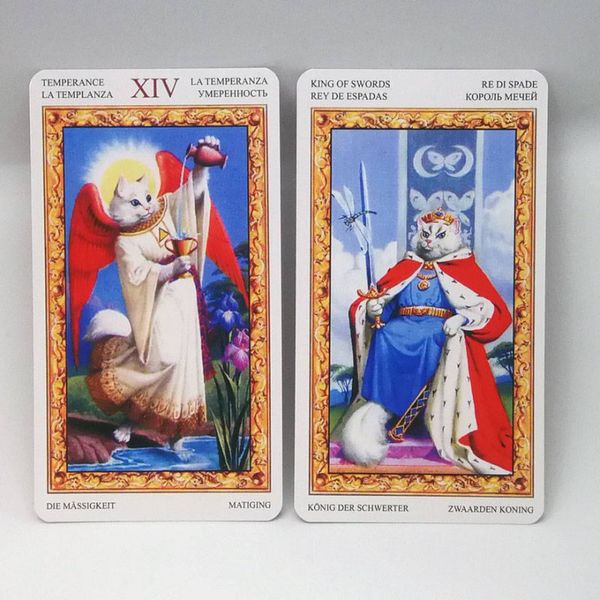 Карти Таро - Білих кішок (White Cat Tarot) cards-taro-47 фото